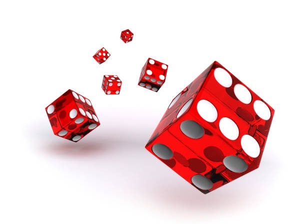 Live dealer studio with multiple 3D number game tables and transparent dealer booth